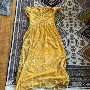 pink blush maternity dress